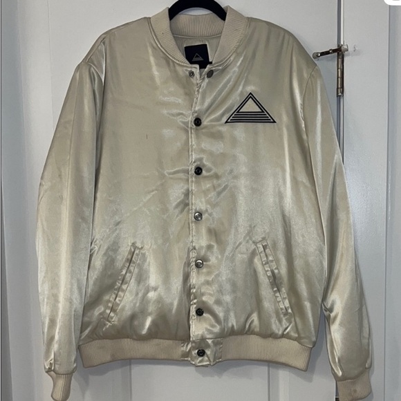 The Black Eyed Peas Other - The Black Eyed Peas Masters of the Sun cream varsity jacket